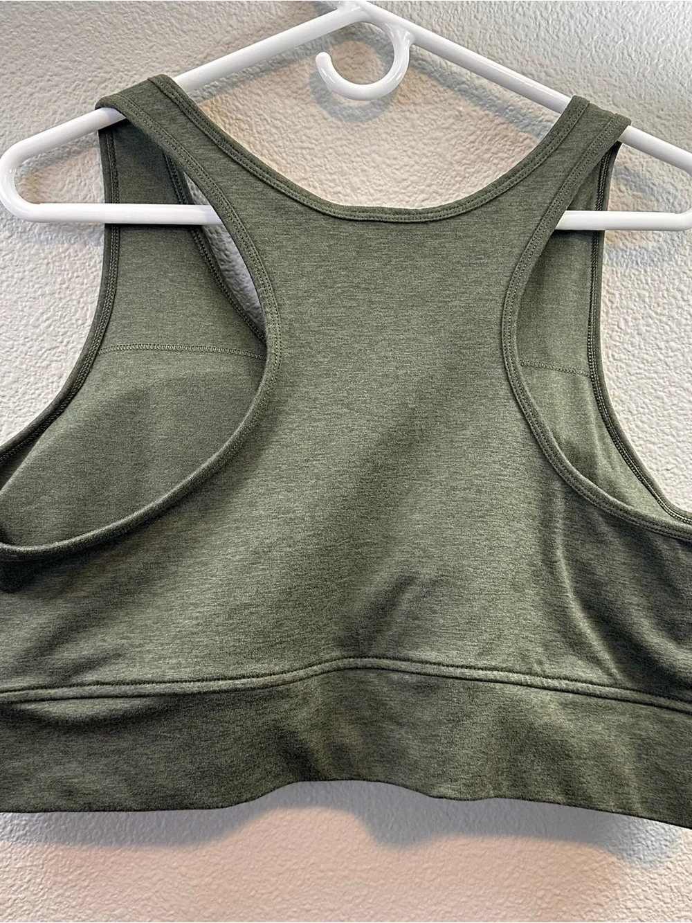 Avia Olive Green Racerback Seamless Sports Bra 3XL